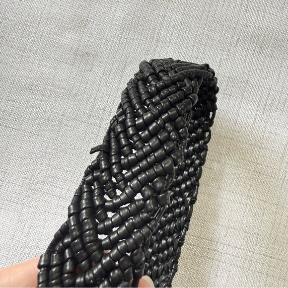 Zadig & Voltaire La Cecilia Obsession Belt Noir OS Braided leather C Buckle main image 11